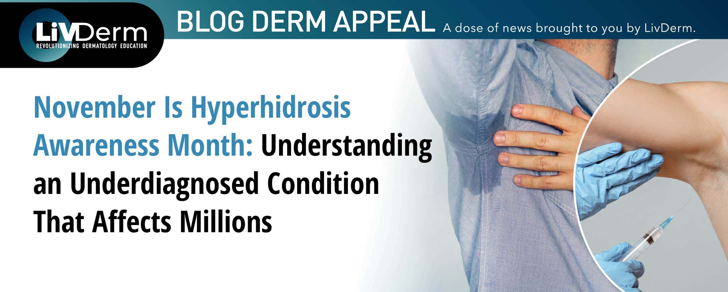 Hyperhidrosis awareness